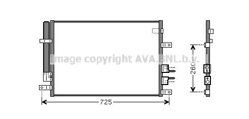 AVA QUALITY COOLING Kondensaator,kliimaseade AL5097D